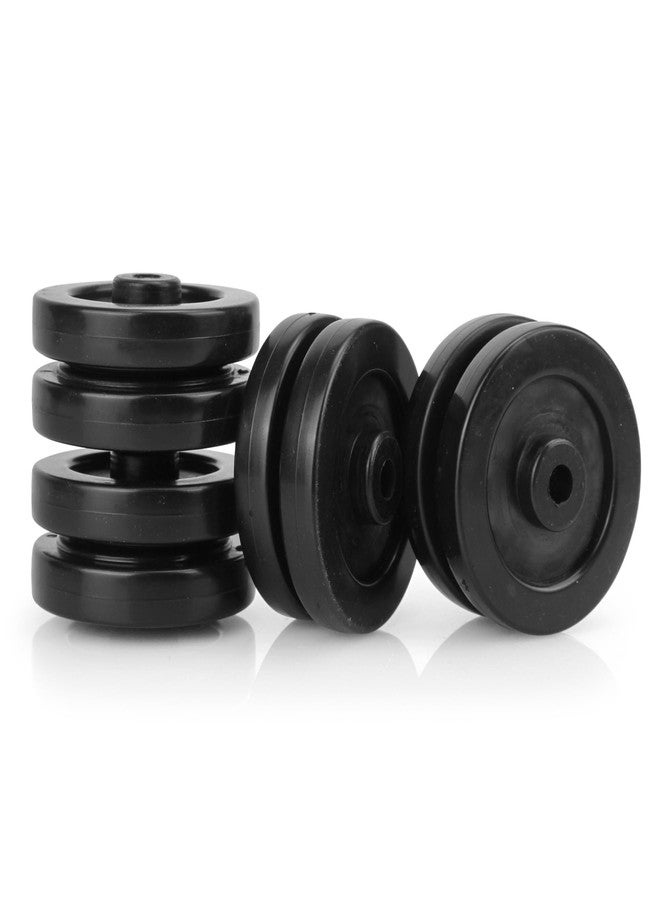 Zoofen Luggage Wheels Replacement 45mm Rubber Suitcase Replacement Wheels Wear-Resistant Repair Wheels for Luggage(ZPF18) - Image 4